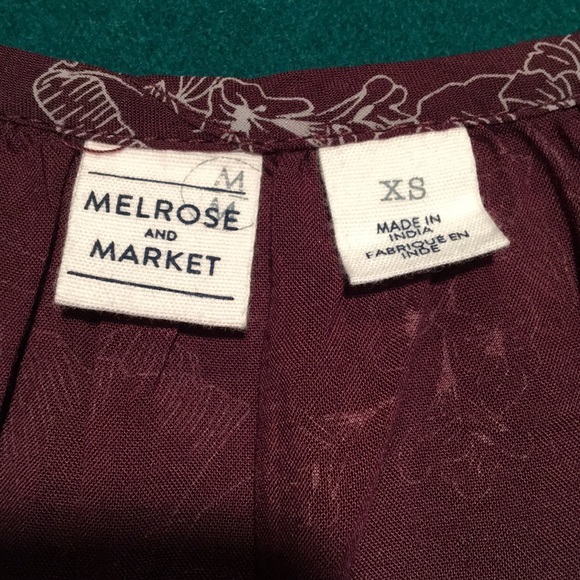 Melrose and Market sleeveless top size XS NWT - Picture 5 of 6